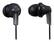 Front. Panasonic - Earbud Headphones - Black.