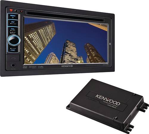 Angle Standard. Kenwood - 50W x 4 MOSFET Apple® iPod®-Ready In-Dash DVD Deck.