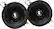 Front. Kenwood - 3-1/2" Car Speakers with Polypropylene Cones (Pair) - Black.