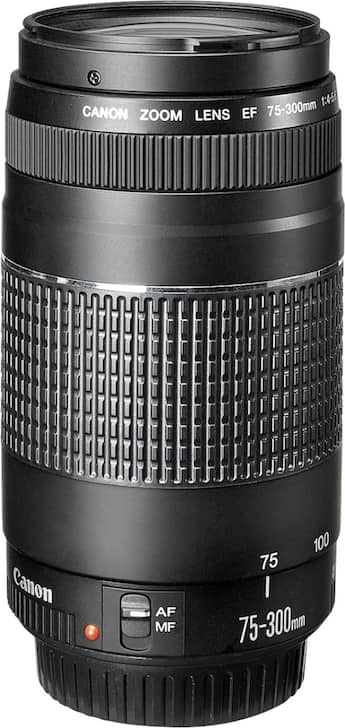 Canon EF75 300mm F4 5.6 III Telephoto Zoom Lens for EOS DSLR Canon EF75 300mm F4 5.6 III Telephoto Zoom Lens for EOS DSLR