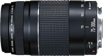 Canon EF75 300mm F4 5.6 III Telephoto Zoom Lens for EOS DSLR Canon EF75 300mm F4 5.6 III Telephoto Zoom Lens for EOS DSLR