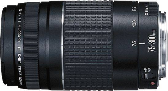 Alt View 12. Canon - EF75-300mm F4-5.6 III Telephoto Zoom Lens for EOS DSLR Cameras - Multi.