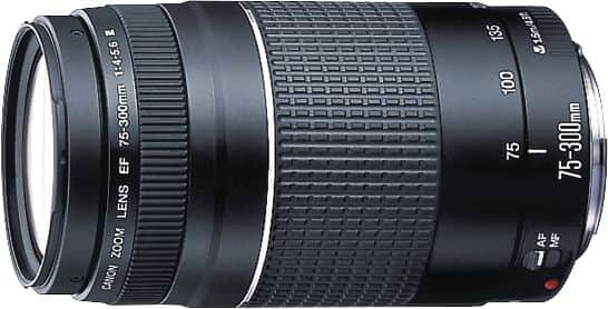 Canon EF75-300mm F4-5.6 III Telephoto Zoom Lens for EOS DSLR 