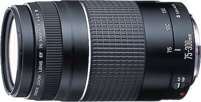 Canon EF75 300mm F4 5.6 III Telephoto Zoom Lens for EOS DSLR Canon EF75 300mm F4 5.6 III Telephoto Zoom Lens for EOS DSLR