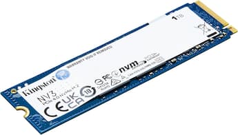 Kingston NV3 M.2 2280 1TB PCIe 4.0 x4 NVMe Internal Solid State Kingston NV3 M.2 2280 1TB PCIe 4.0 x4 NVMe Internal Solid State