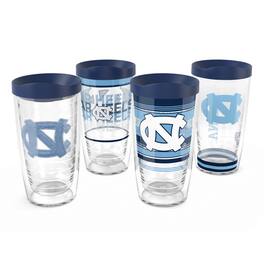 Tervis - North Carolina Tar Heels Four-Pack 16oz. Classic Tumbler Set - Multicolor