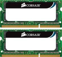 CORSAIR - 8GB (2PK x 4GB) 1.0GHz DDR3 SoDIMM Laptop Memory Kit - Green - Front_Standard