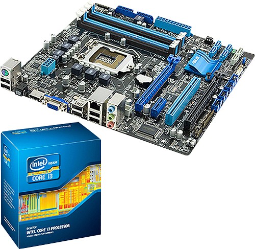 Best Buy: Intel® Core™ i3-2100 Processor and ASUS LX mATX Motherboard