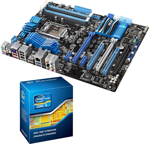 douche Octrooi Skalk Best Buy: Intel® Unlocked Core™ i5-2500K Processor and ASUS Pro ATX  Motherboard Bundle I52500K-P8P67PRO-BNDL
