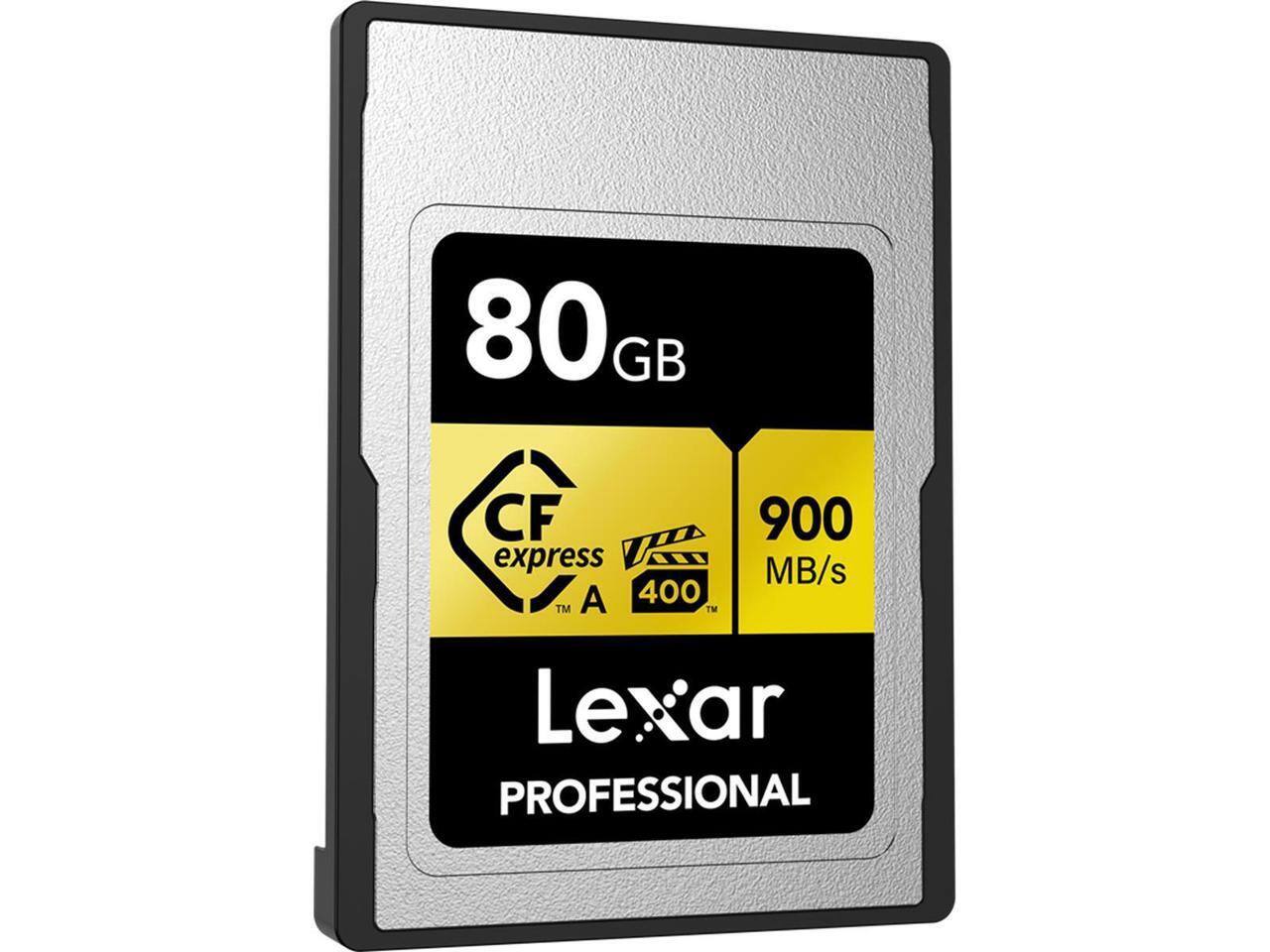 80 GB CF express A 900 MB/s 400 TM Lexar PROFESSIONAL