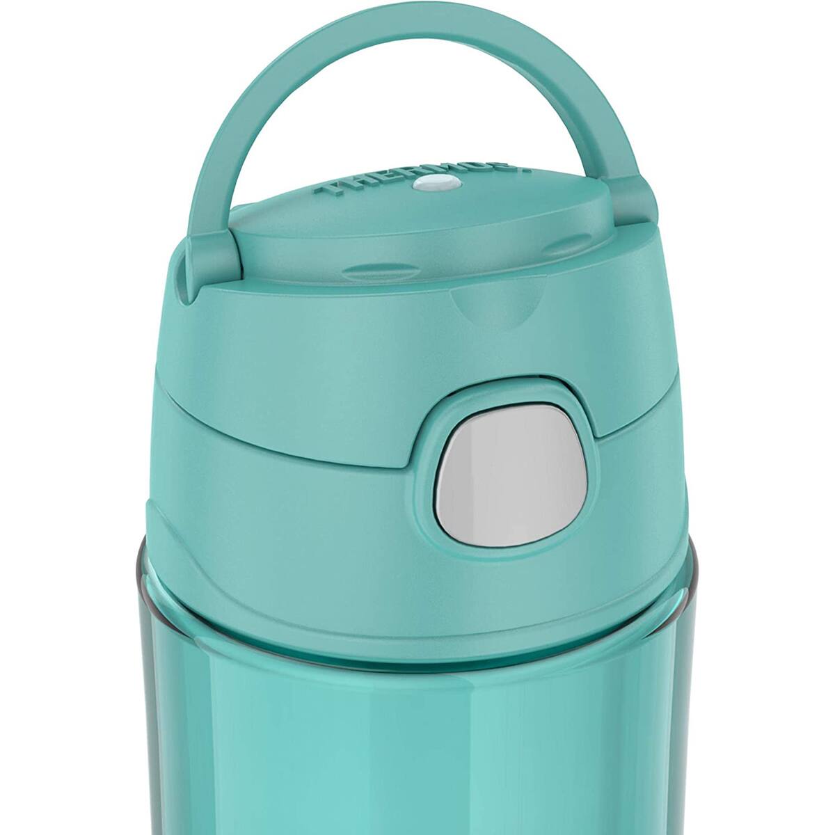 Alt View 2. Thermos - Thermos 16 oz. Kid's Funtainer Plastic Water Bottle w/ Spout Lid - Aqua - Aqua.