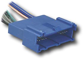 Metra - Turbokits 32-Pin Wire Harness Adapter for Select GM Vehicles - Blue - Front_Zoom