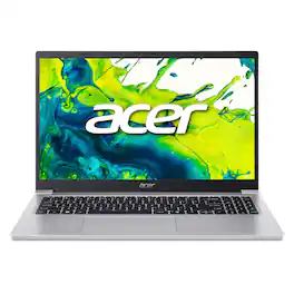 Acer - Aspire Lite 15 Laptop – 15.6" FHD IPS – Intel Core 3 processor N350 – Intel Graphics - 8GB Onboard – 128GB PCIe SSD - Light Silver