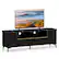Alt View 9. Gymax - Gymax Mid Century Modern Entertainment Center 63-Inch TV Stand for TVs up to 75'' - Black.