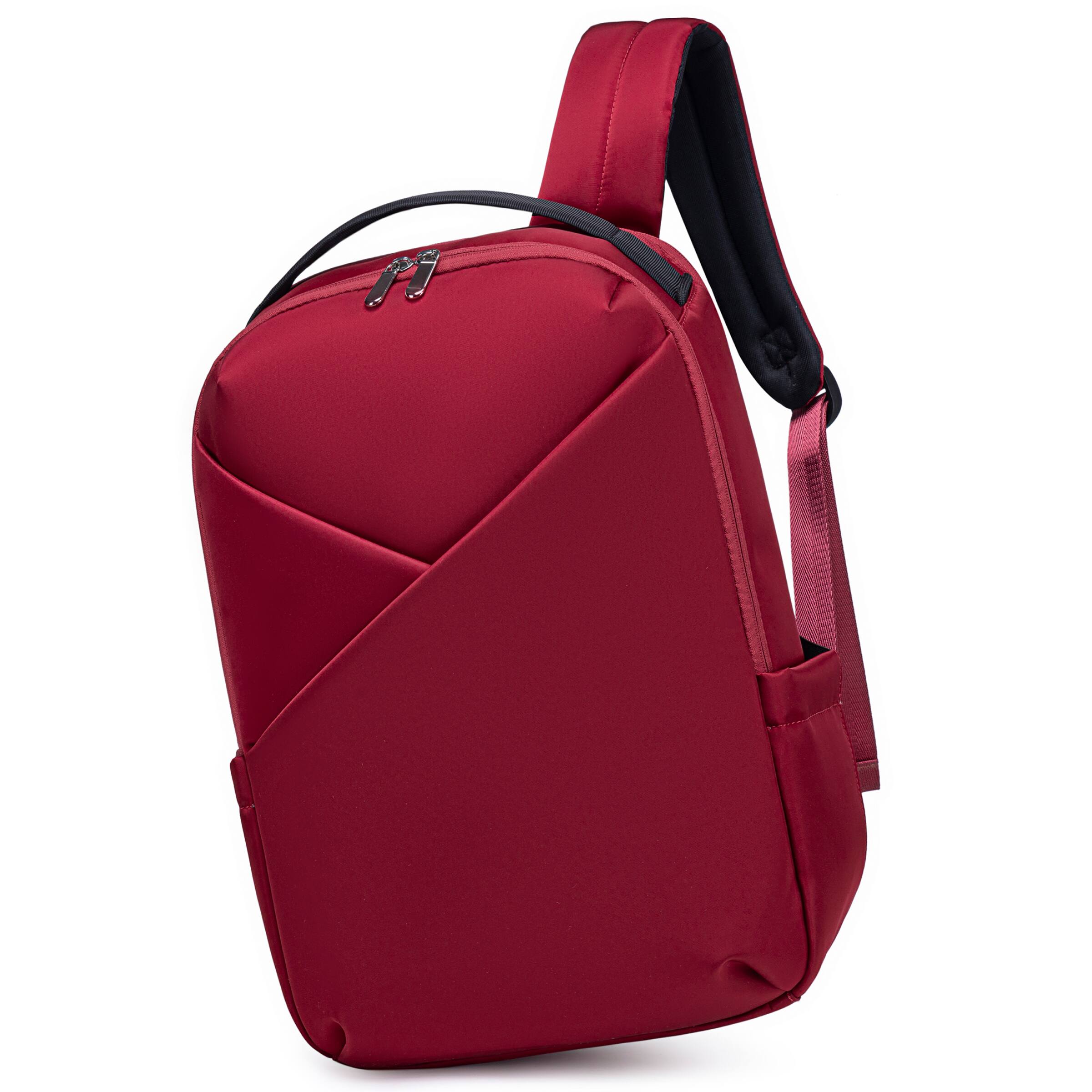 Alt View 5. Lux & Nyx - Lux & Nyx - Origami 16" Laptop Backpack - Crimson - Crimson.
