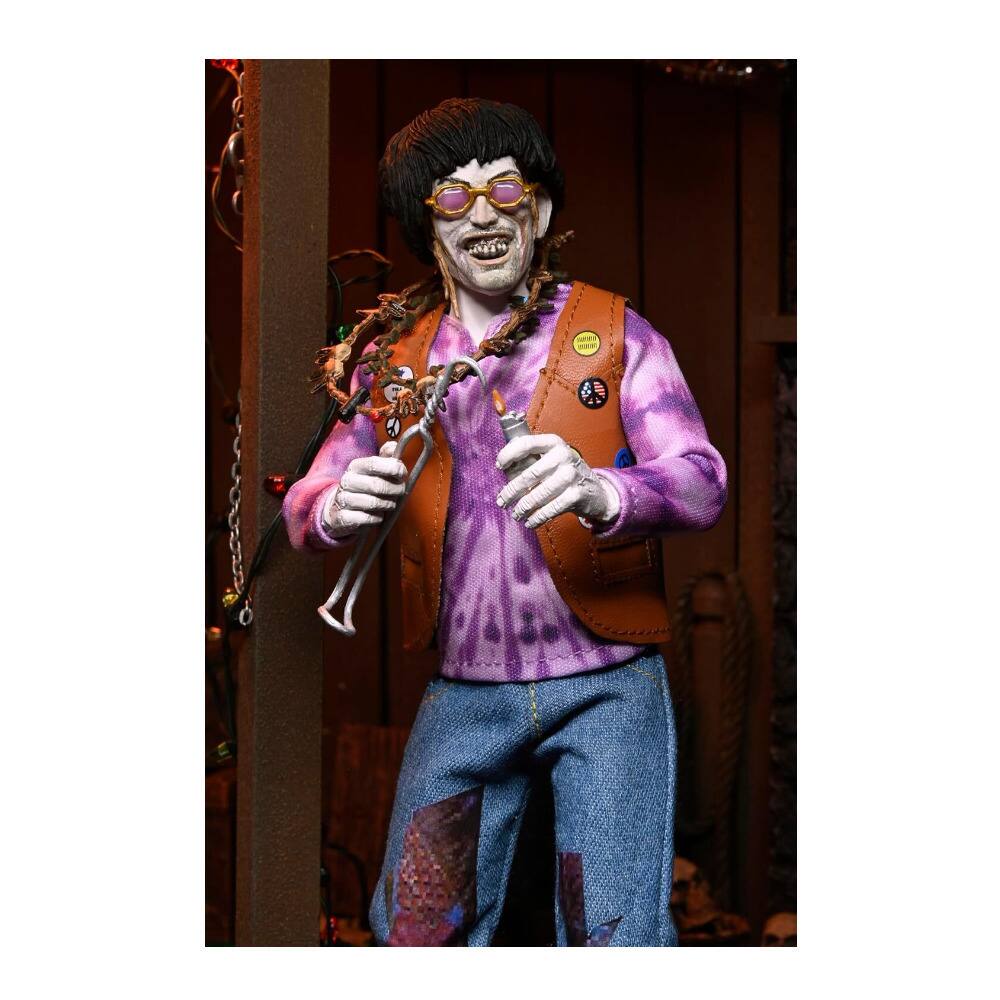 Left. NECA - NECA Texas Chainsaw Massacre 2 (1974) 8-Inch Clothed Figure (Chop Top).