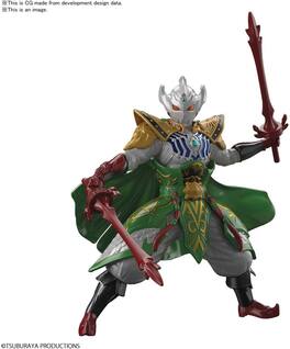 Bandai - Hobby - Ultraman the Armour of Legends - Ultraman Taiga Liu Bei Armour Model Kit - COLLECTIBLES - Multicolor