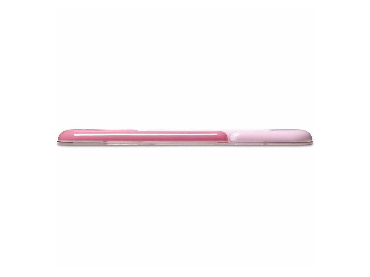 Alt View 4. Kensington - Duo Gel Loop Keyboard Wrist Rest, Full Size Keyboards, 17.7 x 3.7 Inches, Non-Skid Base, Pink - K62679WW - Pink.