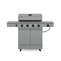 TYTUS Grills - Anaheim 4-Burner Gas Grill - gray - Front_Zoom