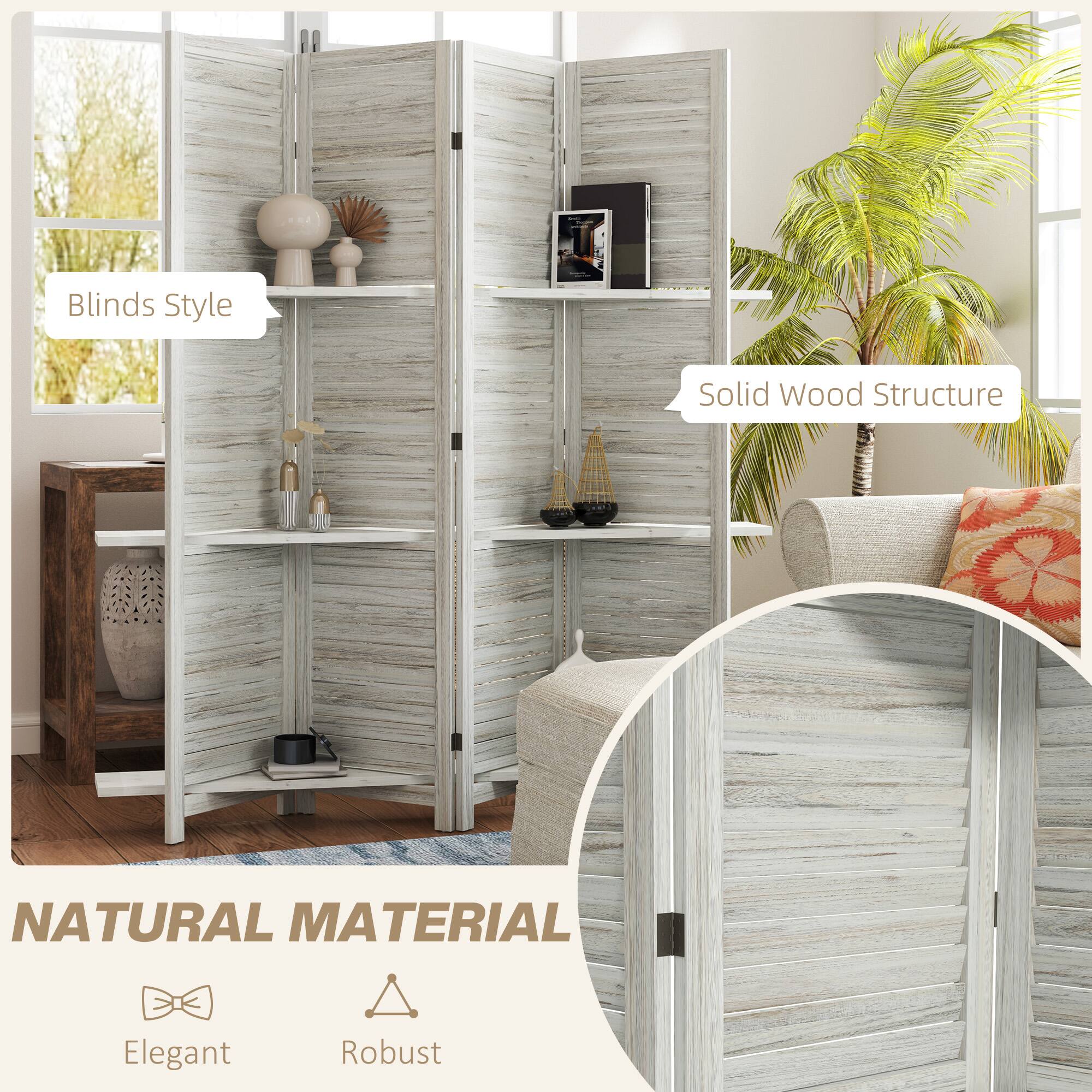 NATURAL MATERIAL, Blinds Style, Solid Wood Structure, Elegant, Robust