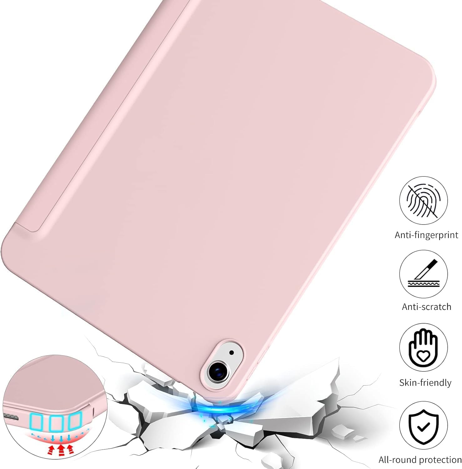 Anti-fingerprint  
Anti-scratch  
Skin-friendly  
All-round protection