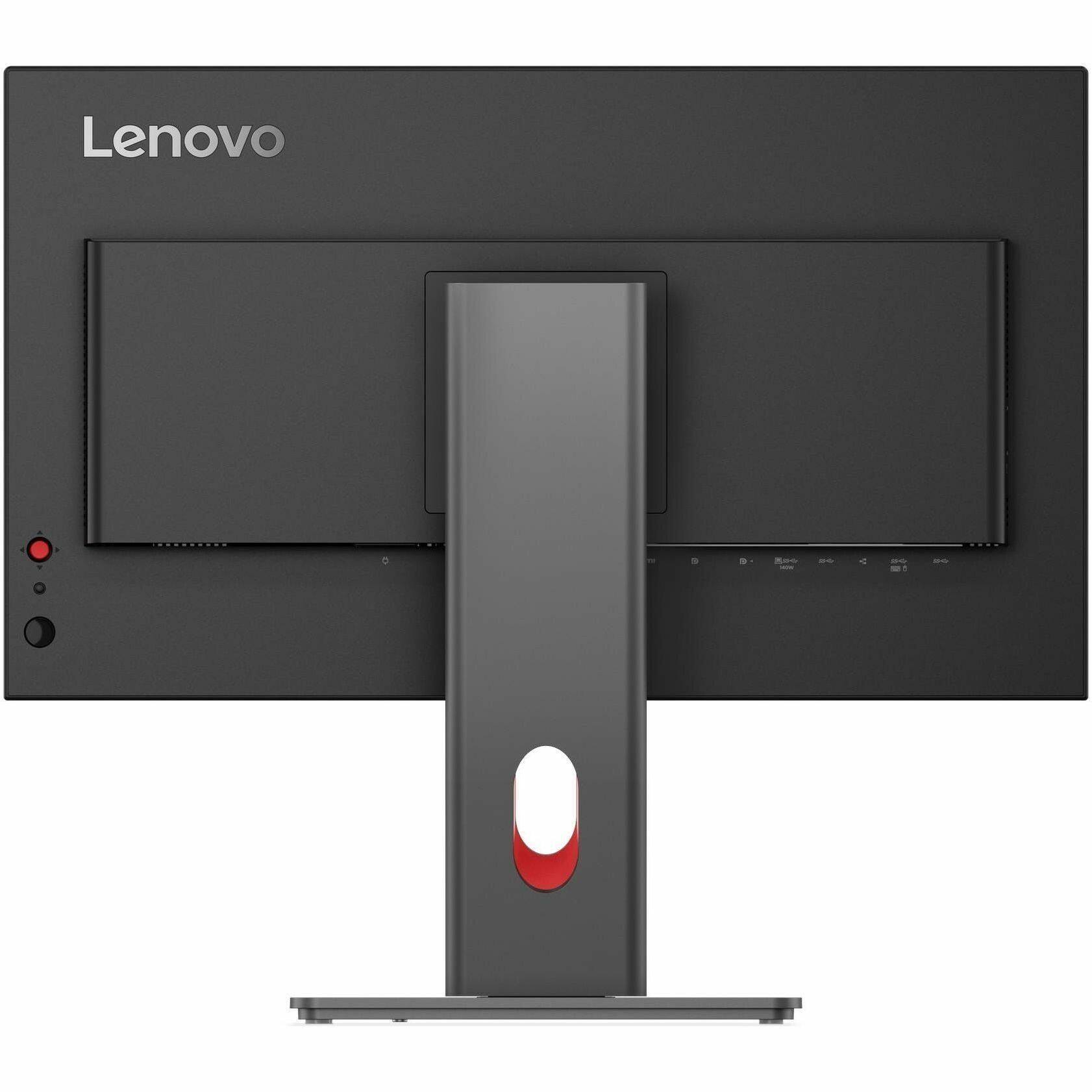 Alt View 7. Lenovo - Lenovo ThinkVision P24QD-40 24" Class WQHD LED Monitor - 16:9 - Eclipse Black - 23.8" Viewable - In-plane Switching.