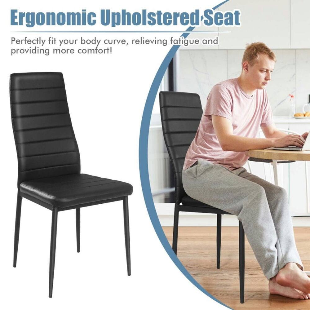 Ergonomic Upholstered Seat

Perfectly fit your body curve, relieving fatigue and providing more comfort!