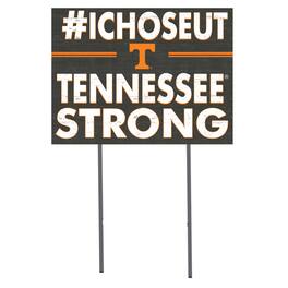 Jardine - Tennessee Volunteers 18'' x 24'' I Chose Lawn Sign - Orange