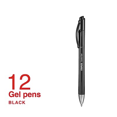 12 Gel Pens  
BLACK  
SonixCd  
STAPLES