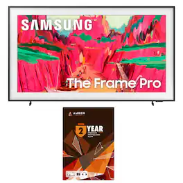 Samsung - QN65LS03FWFXZA 65 Inch The Frame Wireless 4K Neo QLED TV with 2 Year Amber Protection Plan (2025)