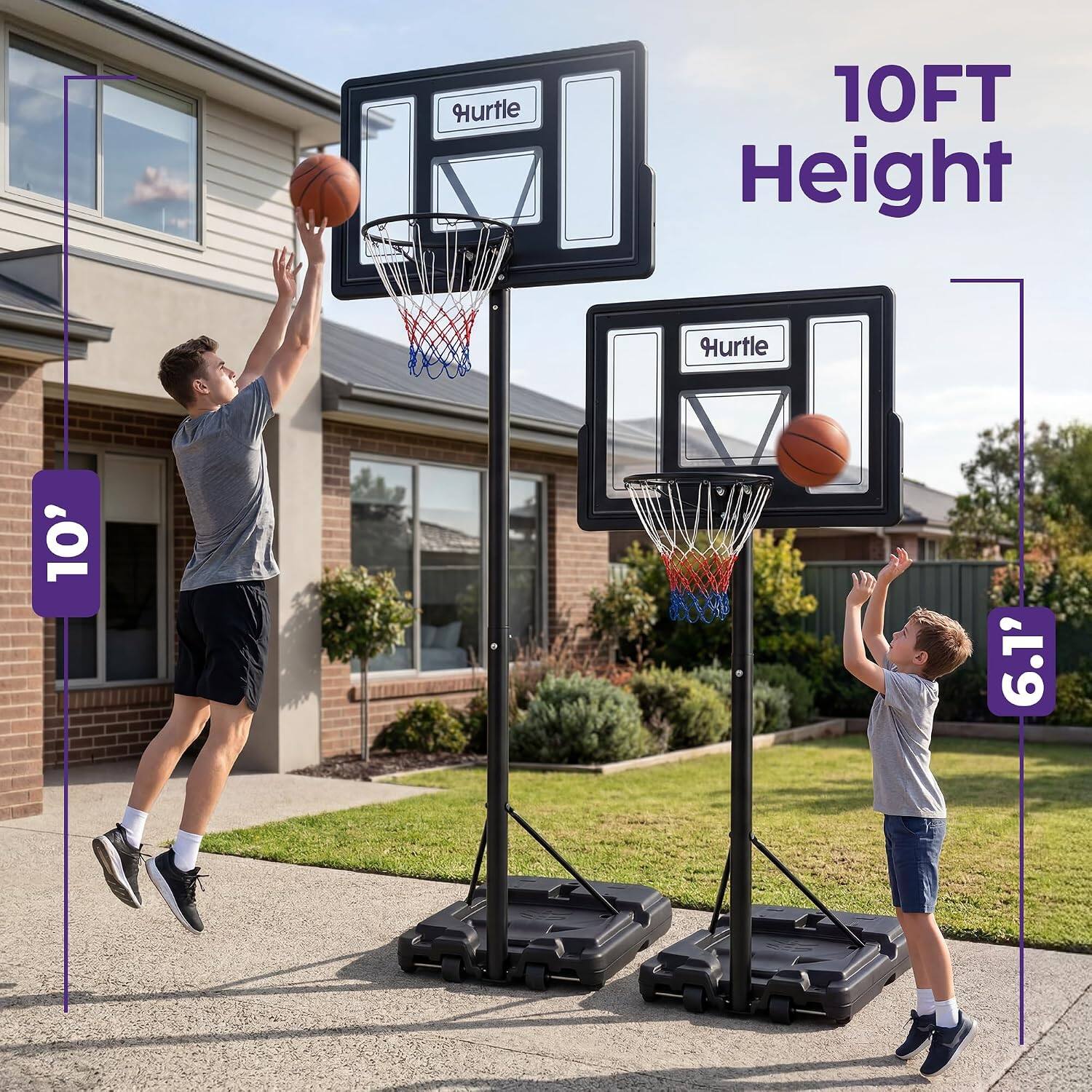 Hurtle 10FT Height  
Hurtle 6.1'