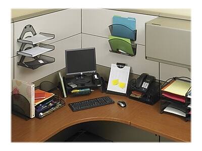 Alt View 5. Safco - Onyx Storage Drawer Mesh - Black.