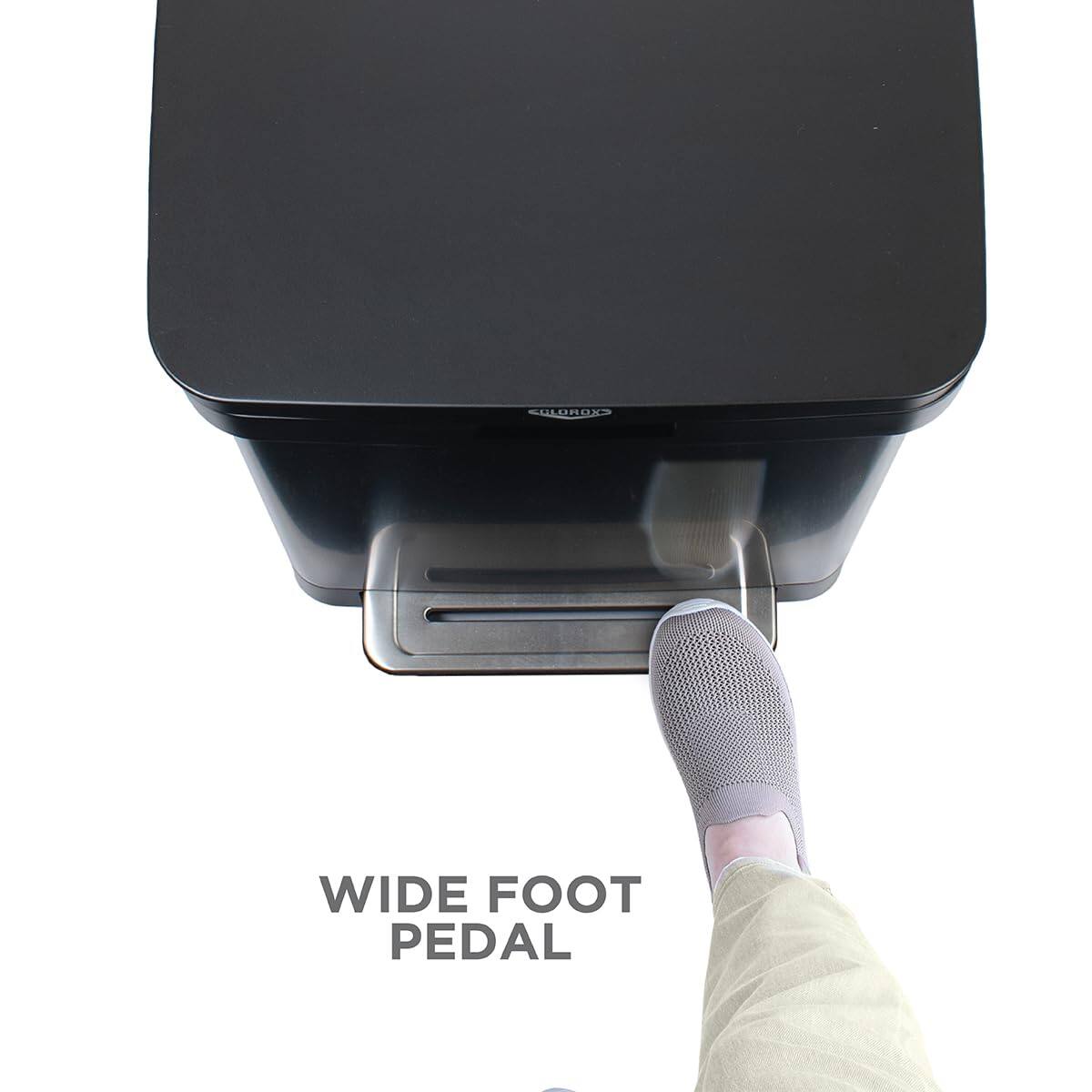 CLOROX  
WIDE FOOT PEDAL