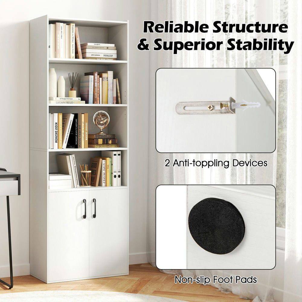 Reliable Structure & Superior Stability

2 Anti-toppling Devices

Non-slip Foot Pads