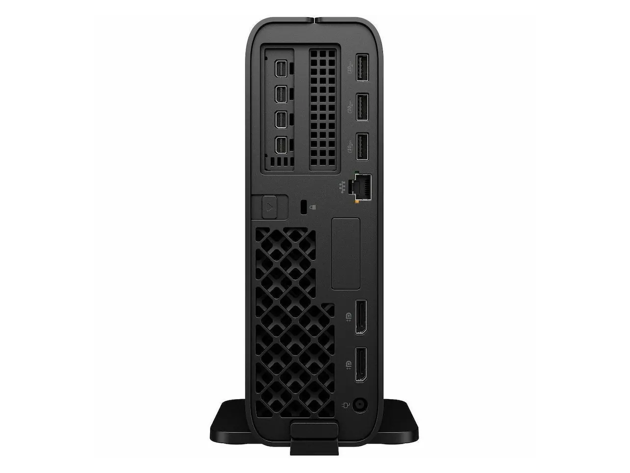 Alt View 1. HP - HP Z2MiniG1i - Intel Ultra 5 - 16GB DDR5 - 512GB SSD - RTX A1000 - Win 11 Pro - Wi-Fi 7 - Black.