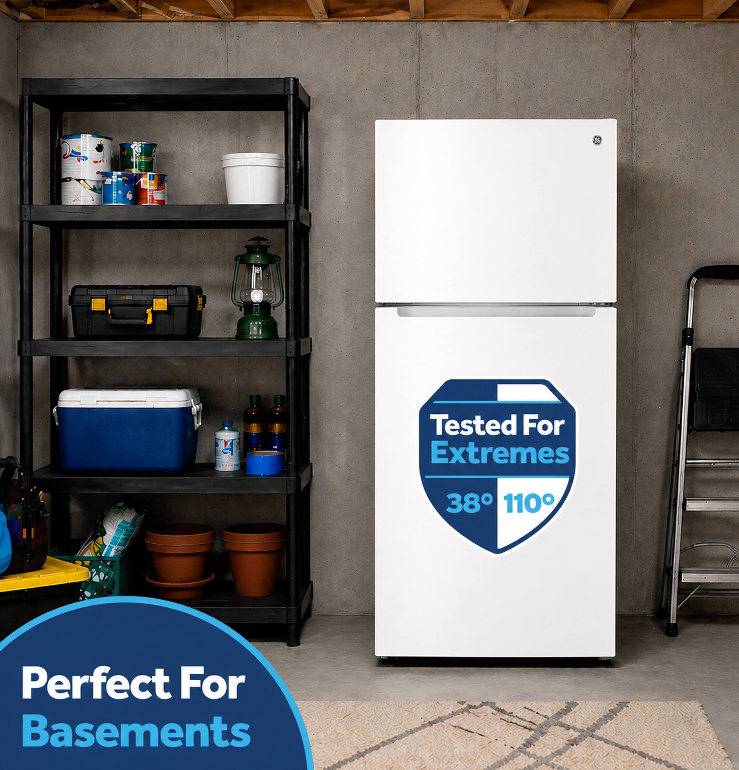 Tested For Extremes 38° 110°  
Perfect For Basements