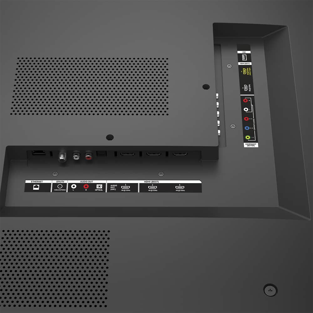 Alt View 2. VIZIO - 55" Class (55" Diag.) - LED - 2160p - Smart - 4K Ultra HD TV - Metallic Gray.