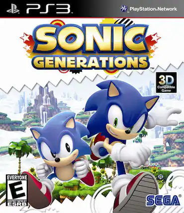 Front. SEGA - Sonic Generations - Multi. - E (Everyone)