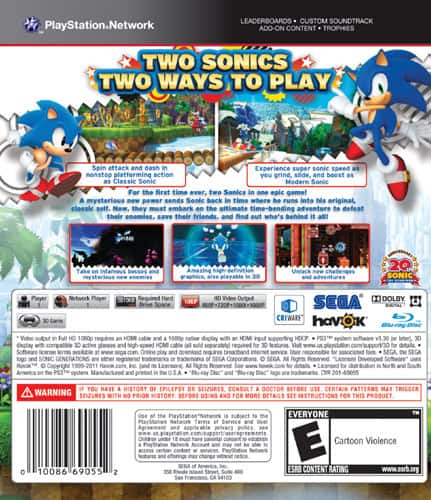 Buy Sonic Generations