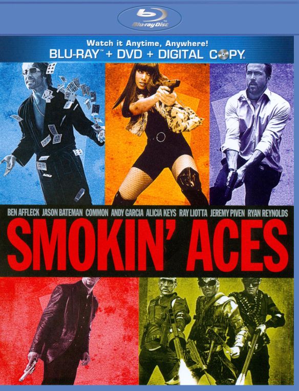  Smokin' Aces [2 Discs] [With Tech Support for Dummies Trial] [Blu-ray/DVD] [2007]