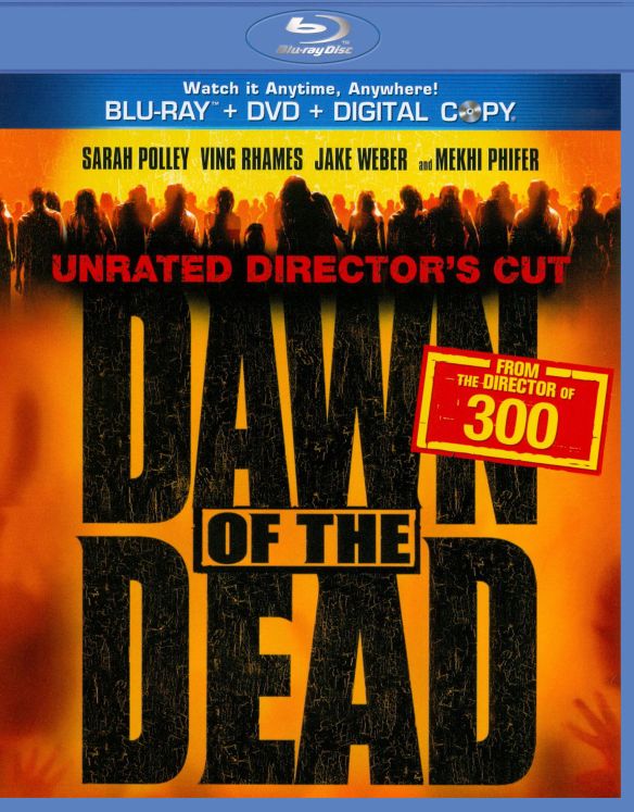  Dawn of the Dead [Unrated Director's Cut] [With Tech Support for Dummies Trial] [Blu-ray/DVD] [2004]