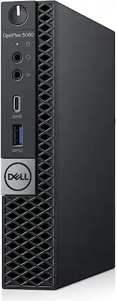 Dell - Refurbished Excellent - Optiplex 5060 Micro Intel i5-8400T 16GB 512GB SSD Windows 11 Pro - Black