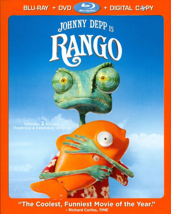  Rango [2 Discs] [Includes Digital Copy] [Blu-ray/DVD] [2011]