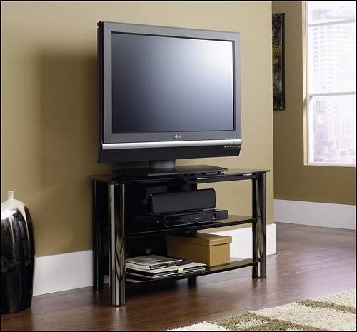 Angle Standard. Sauder - Chroma TV Stand for Flat-Panel TVs Up to 26".
