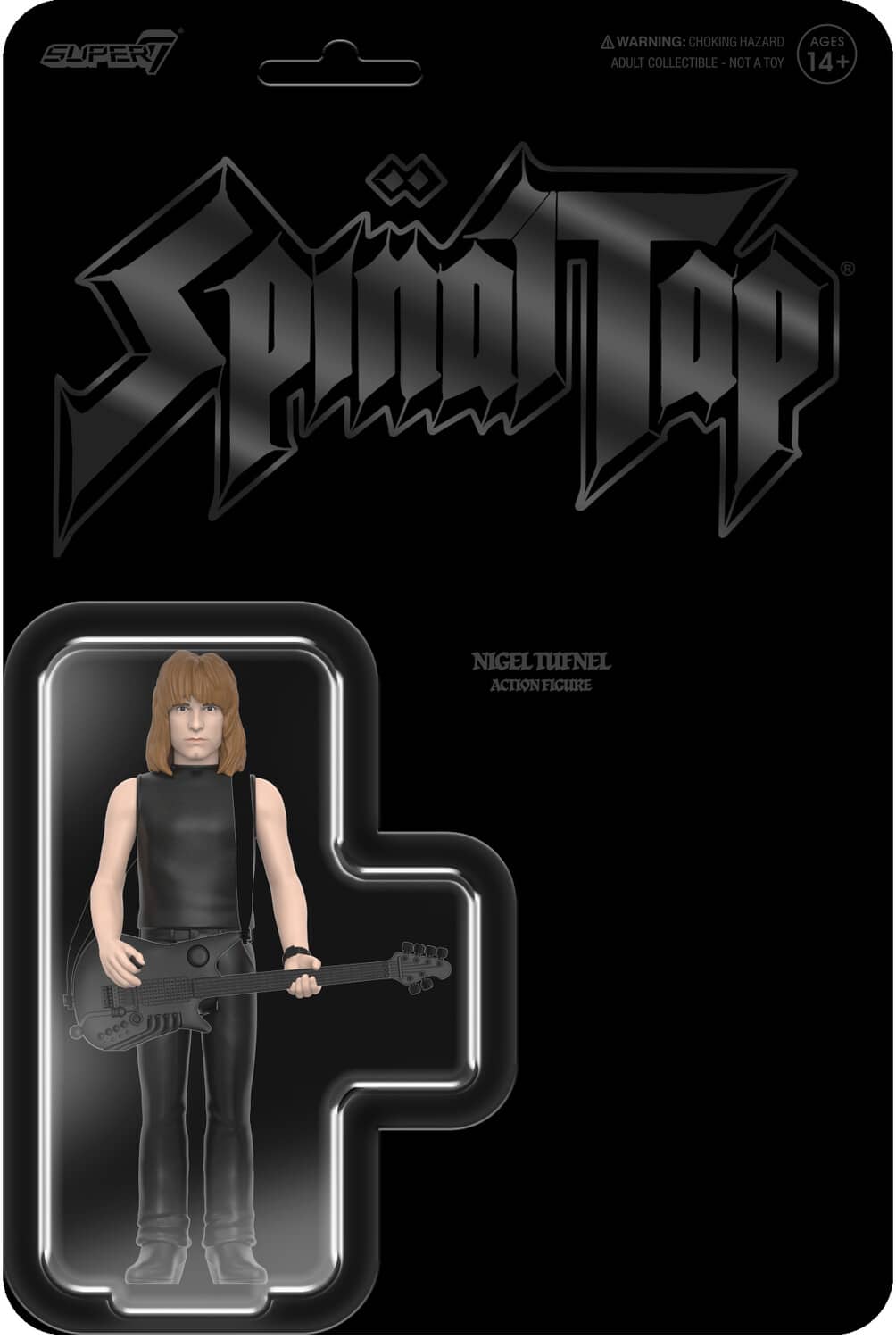 Spinal Tap - Super7 - Spinal Tap - ReAction Figures Wv2 - Nigel Tufnel (None More Black) - COLLECTABLES - Multicolor price history on PriceWatchPro