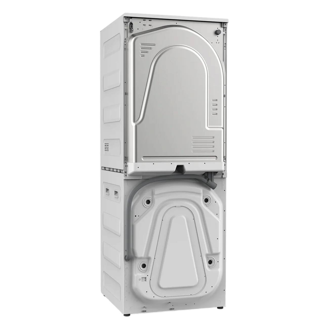 Alt View 8. Whirlpool - 2.7 Cu. Ft. Washer and 4.3 Cu. Ft. Electric Dryer Ventless Heat Pump Laundry Tower and Energy Star - White.