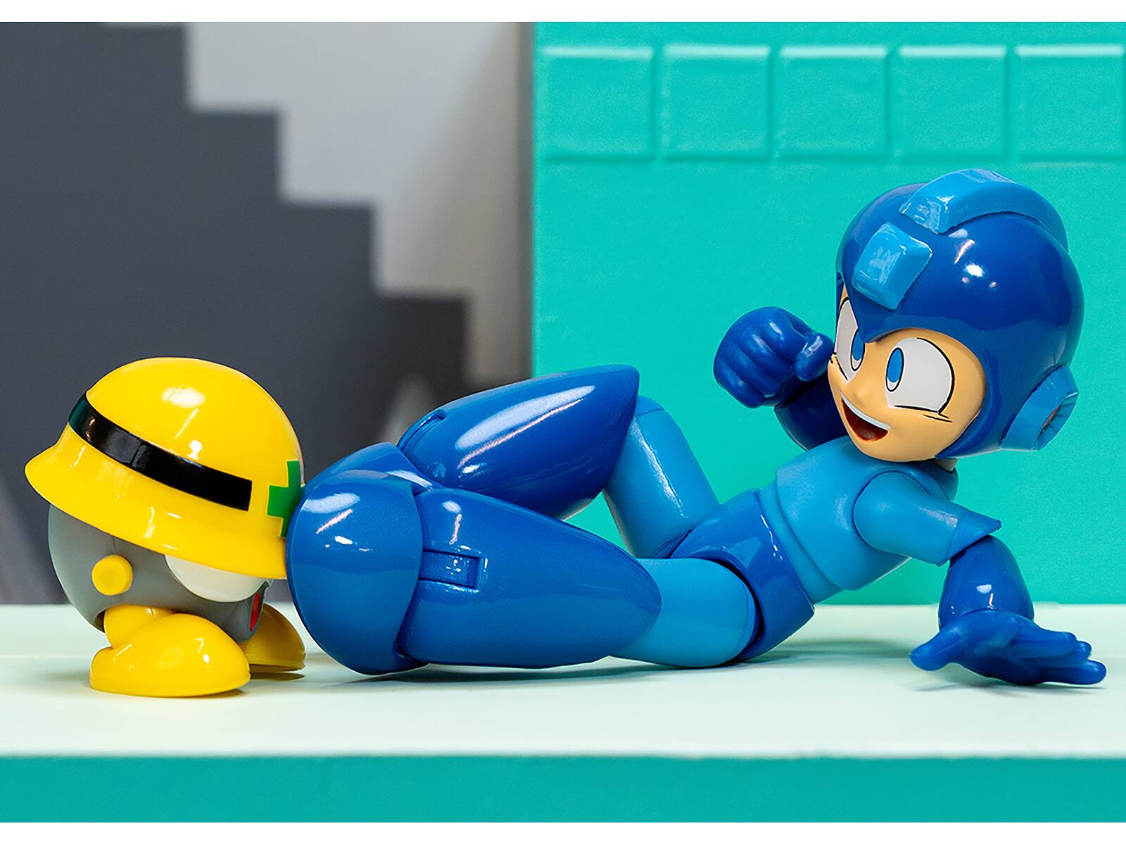 Alt View 6. Jada Toys - Jada Toys - Mega Man Deluxe Mega Man 1:12 Fig   - COLLECTIBLES - Multicolor.