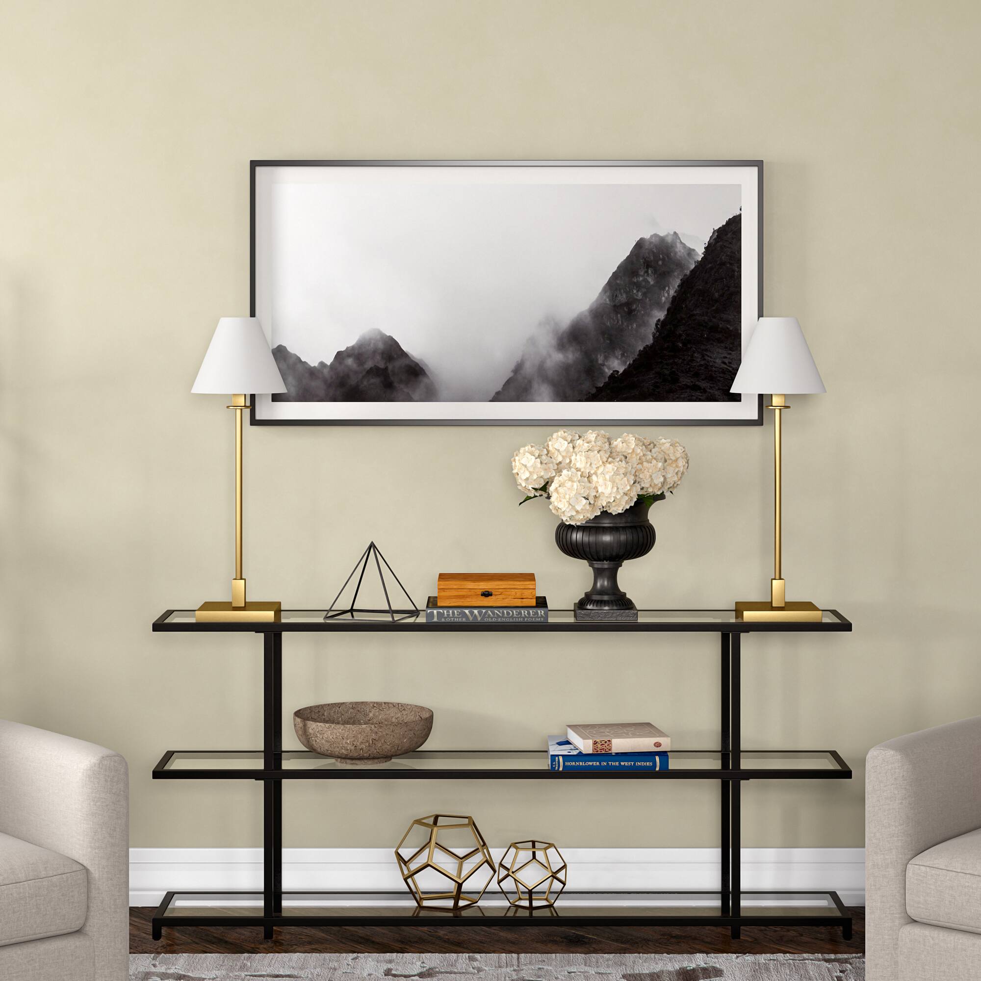 Alt View 11. Camden&Wells - Clement Table Lamp - Brass.