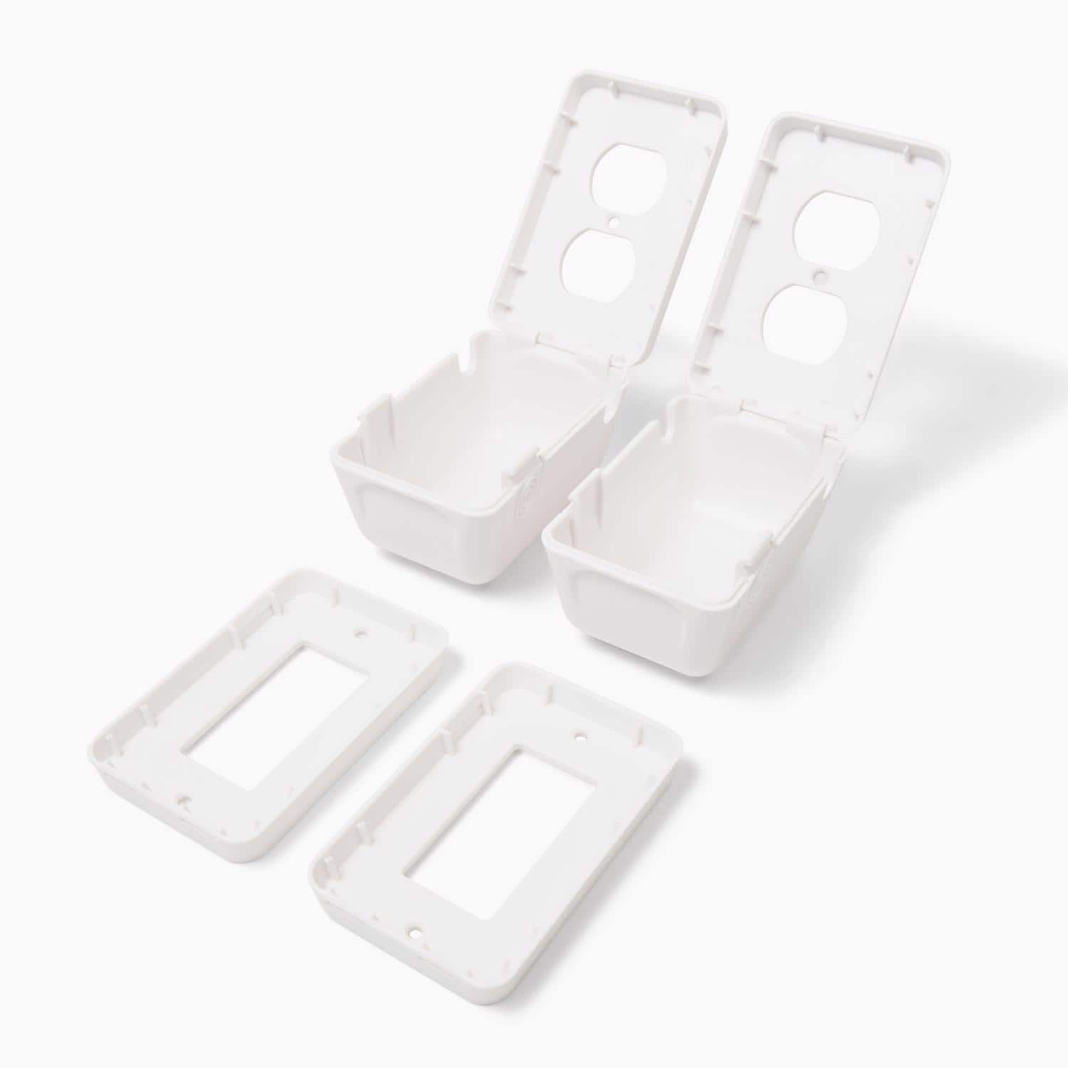 Regalos Siglo XXI - Regalo White Plastic Outlet Cover 2 pk