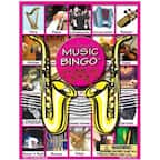 MUSIC BINGO
Harp
Piano
Conductor
Accordion
Reeds
Guitar
Violin
Symphony
Classical Composer
Music Notes
Clarinet
Rock 'n' Roll
Brass
Banjo
WARNING: CHOKING HAZARD: Small Parts. Not for Children under 3 years. Made in the U.S.A.